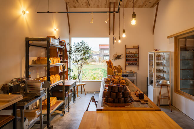 写真：長谷町のパン屋（店舗リノベーション）/ 小松市